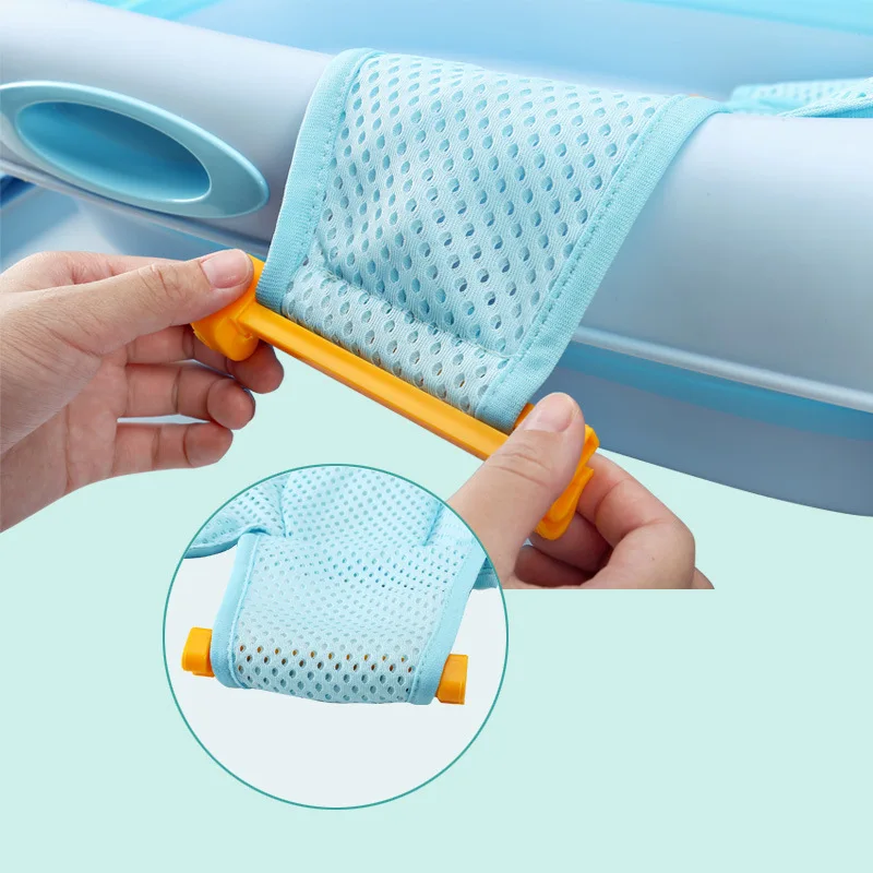 Baby Bath Tub Foldable - 휴대용 아기 목욕 욕조 패드 미끄럼