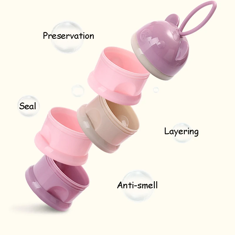 이동식 아기 우유 분말 보관 상자 유아 4 그리드 필수 - Baby Products Distributor 리뷰 및 가격