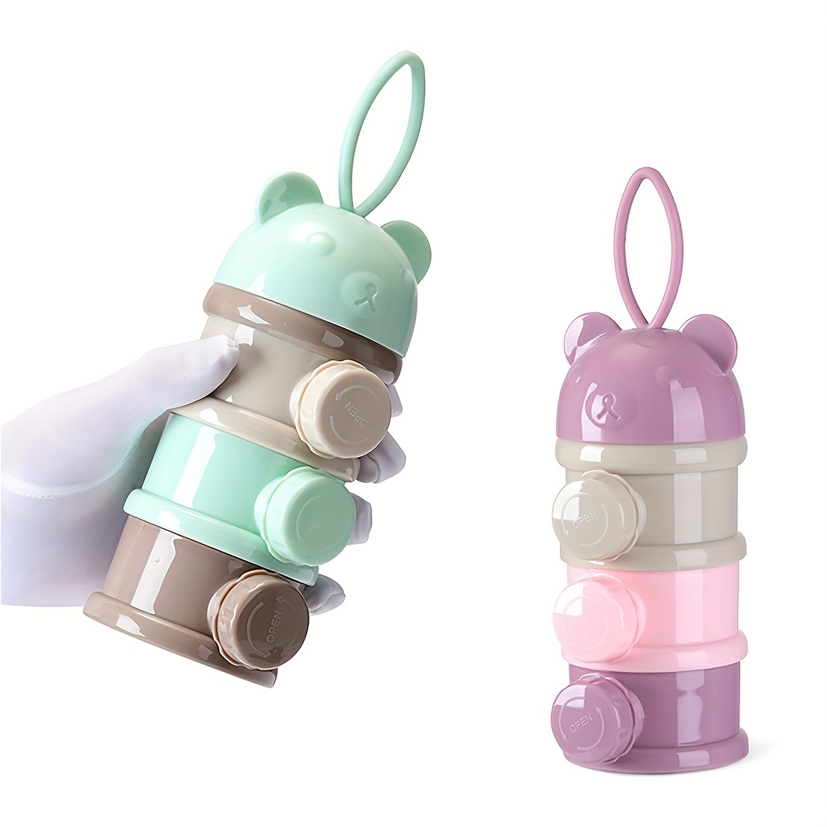 스트랩이 있는 대용량 아기 분유 용기, 분유 디스펜서, - Baby Products Distributor 리뷰 및 가격