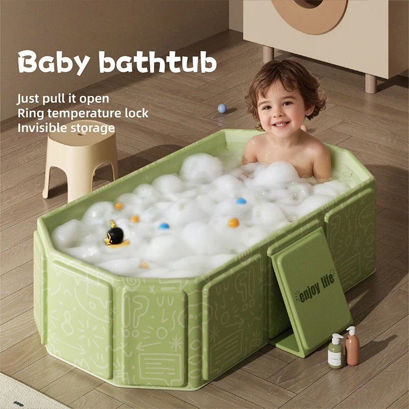 접이식 아기 욕조 휴대용 두꺼운 유아 욕조 접이식 유아 - Baby Bath Tub Foldable 리뷰 및 가격