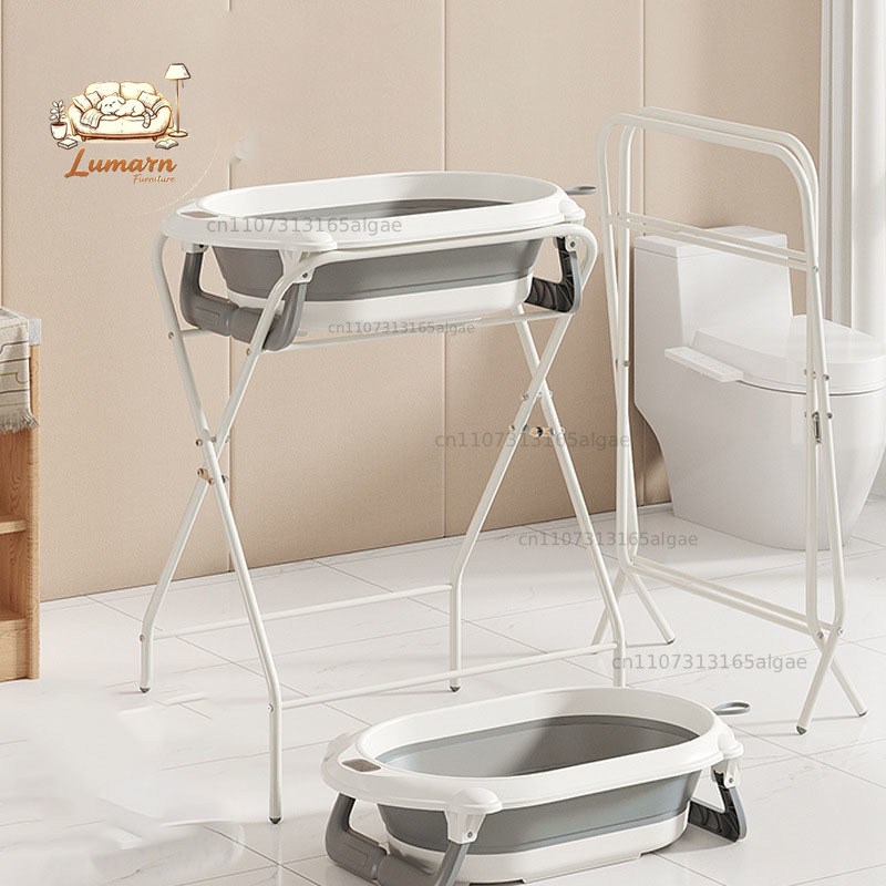 아기 욕조 스탠드 포함, 온도 감지 기능 세트, 접이식 - Baby Bath Tub Foldable 리뷰 및 가격