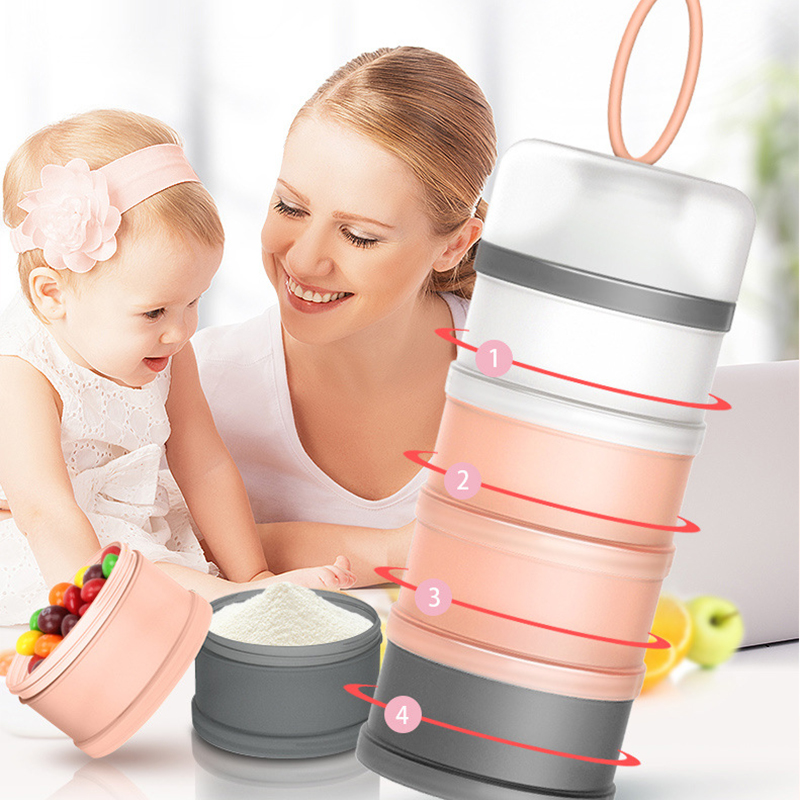 4 레이어 아기 컨테이너 PP 우유 분말 상자 유아 휴 - Baby Products Distributor 리뷰 및 가격