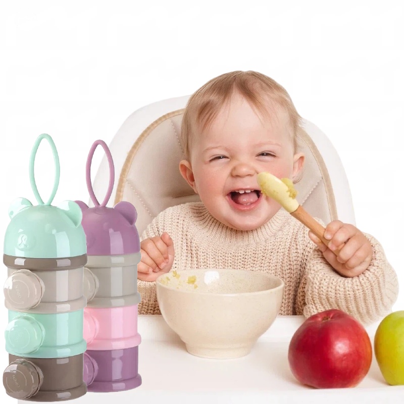3/4 레이어 아기 휴대용 이유식 보관 상자 다중 개방 - Baby Products Distributor 리뷰 및 가격