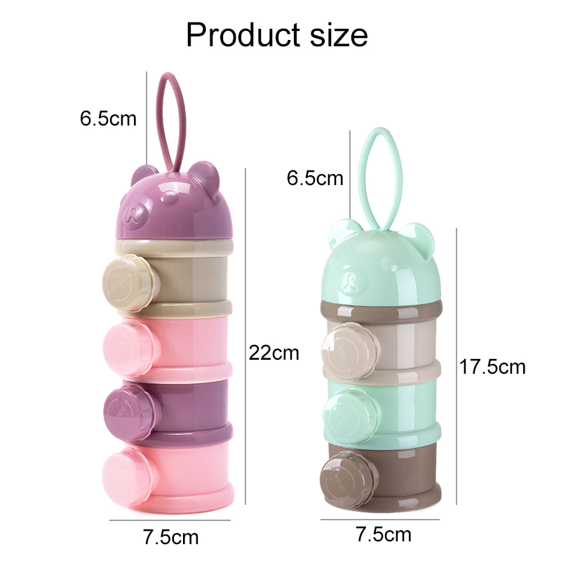 3/4 레이어 아기 휴대용 이유식 보관 상자 다중 개방 - Baby Products Distributor 리뷰 및 가격