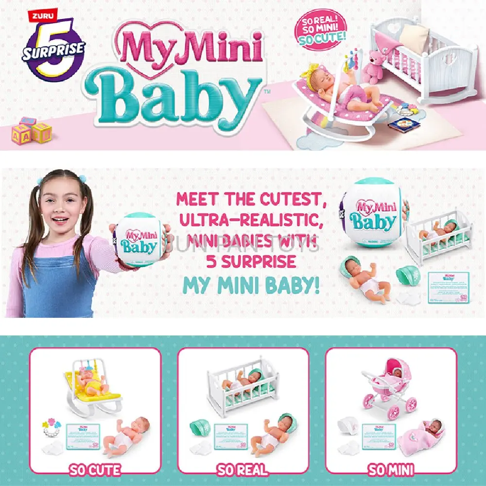 주루 5 서프라이즈 미니 브랜드 장난감 마이 미니 베이 - Baby Products Brands 리뷰 및 가격