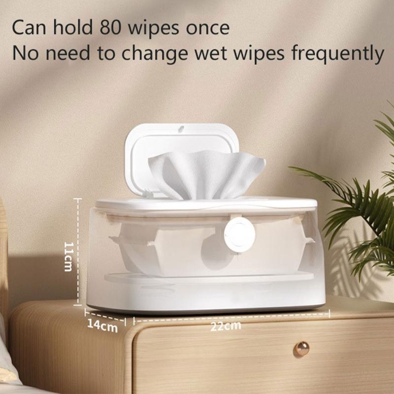스프링 장착형 디자인, 야간 조명 기능을 갖춘 대용량  - Baby Wipe Warmer 리뷰 및 가격