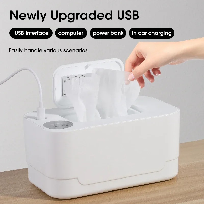 USB 충전식 휴대용 아기 물티슈 온열기, LED 디스 - Baby Wipe Warmer 리뷰 및 가격